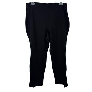 Modern Citizen NWOT Black Pull On Stretch Pants Women's Size 2X Casual Career